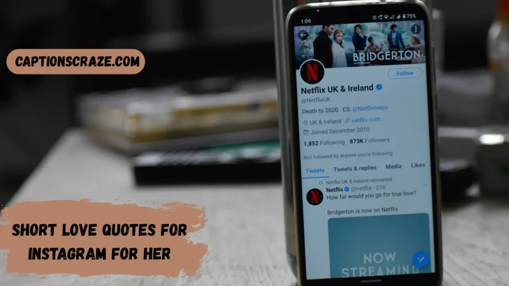 Short Love Quotes for Instagram