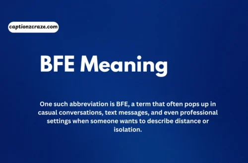 bfe-meaning