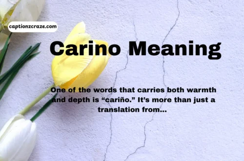 carino-meaning