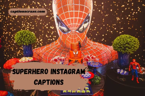 Superhero Instagram Captions