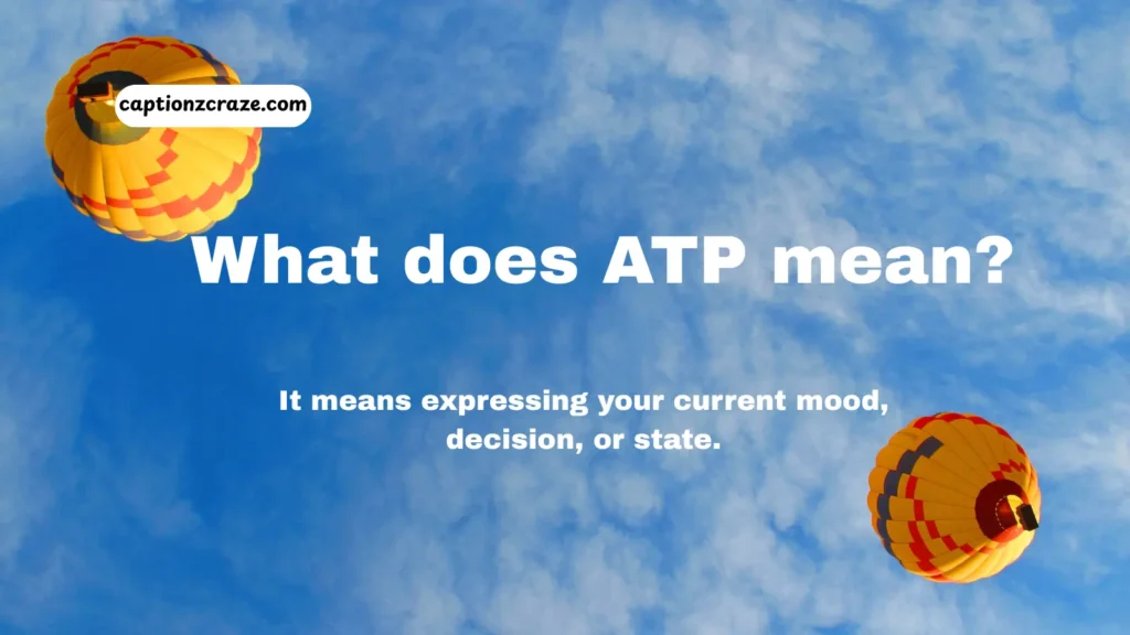 what-does-atp-mean