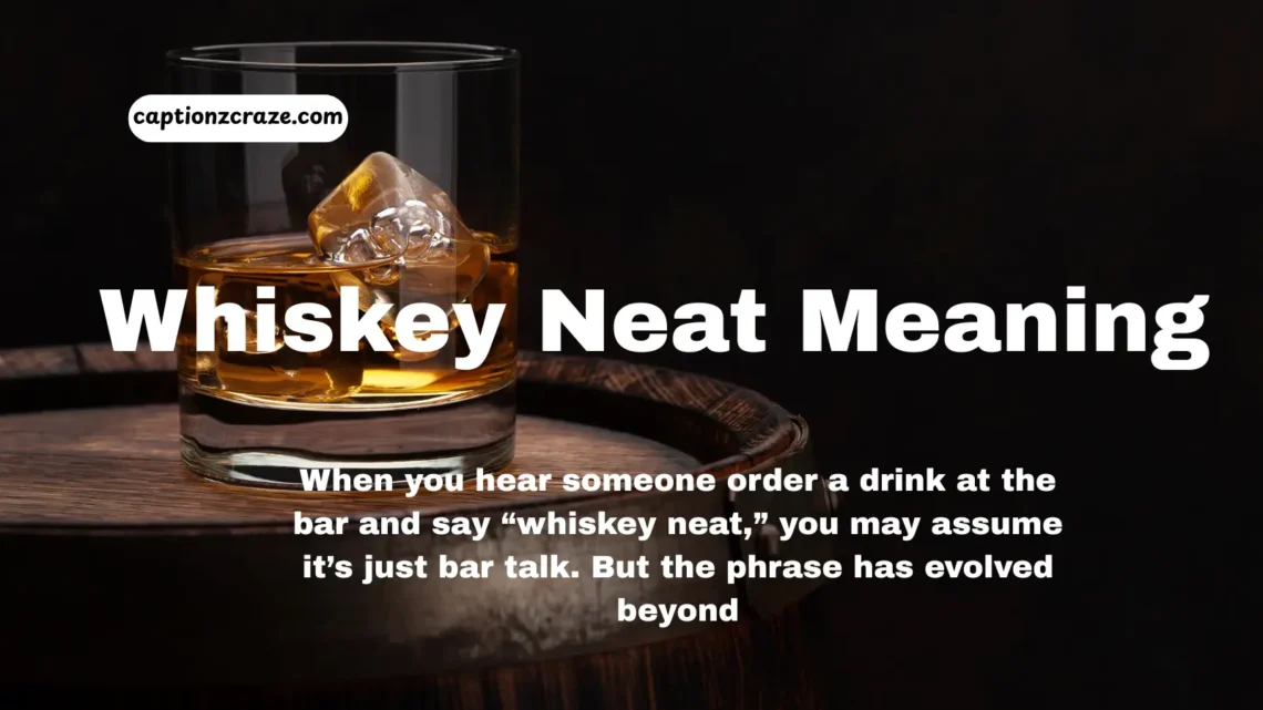whiskey-neat-meaning